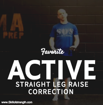 Active Straight Leg Raise Correction