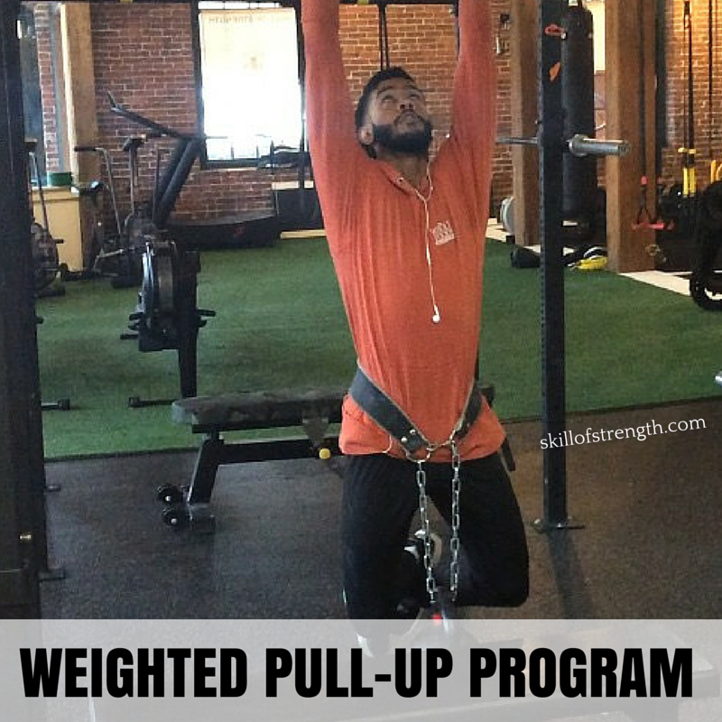 Weighted Pull-up Program