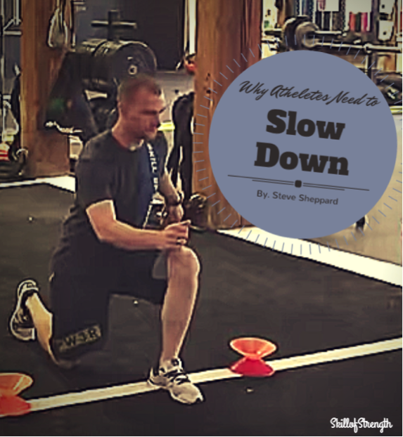 Athletes Need to Slow Down