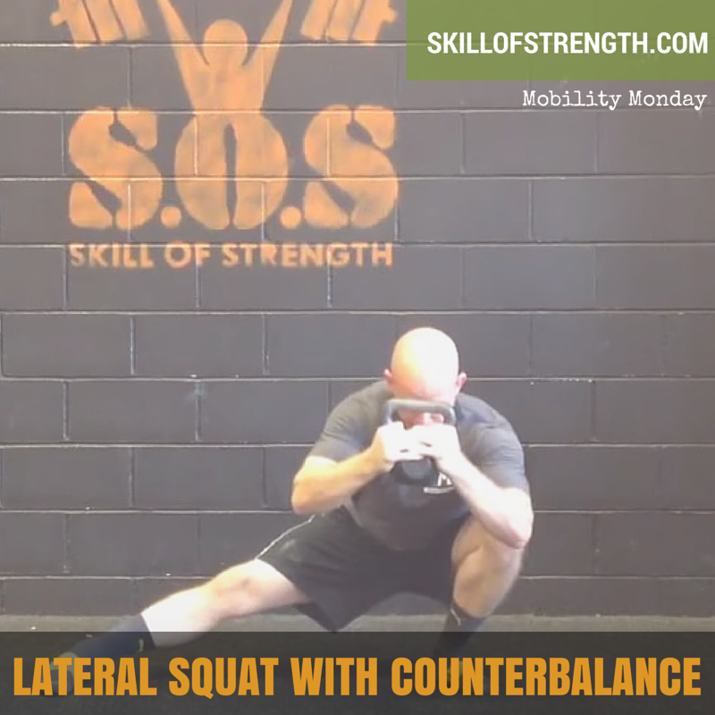Lateral Squat with Counterbalance