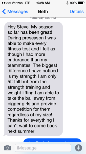 Sports Performance Testimonial 3