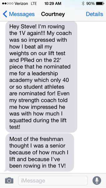 Sports Performance Testimonial 8