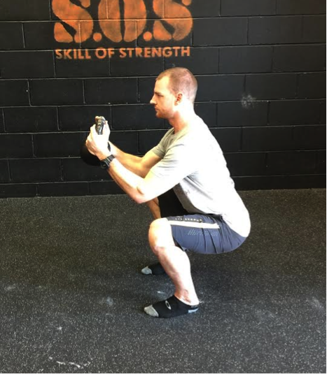 Using Kettlebell as Counterbalance in Squat