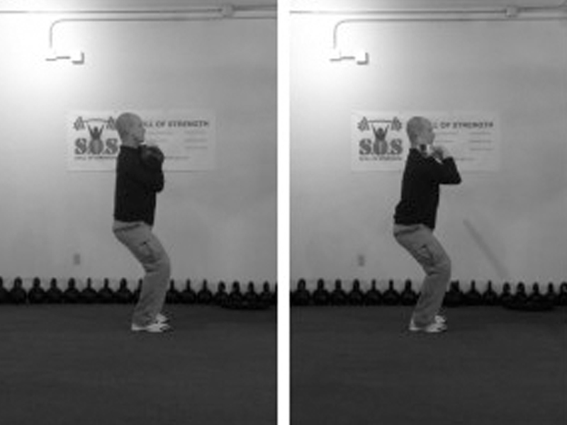 Front Squat Your Way To a Better Kettlebell Jerk