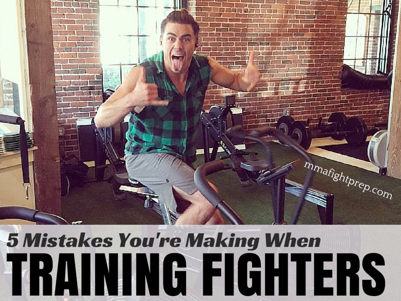 5 Mistakes Coaches Make When Training Fighters