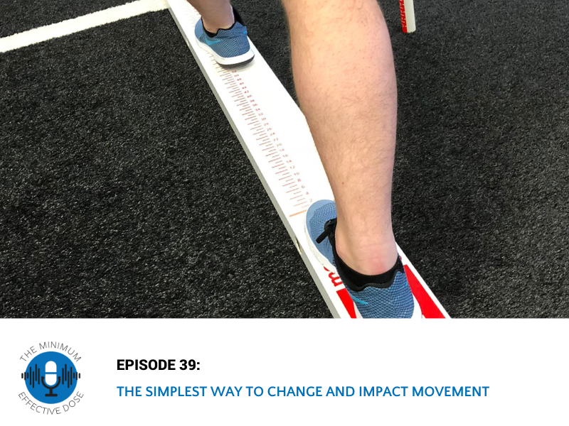 The Simplest Way to Change and Impact Movement