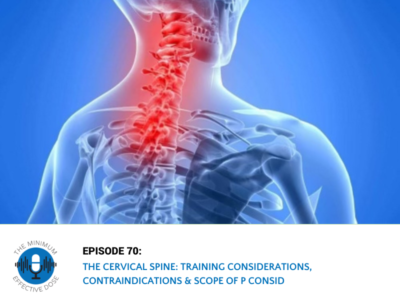 The Cervical Spine – Training Considerations, Contraindications and Scope of Practice