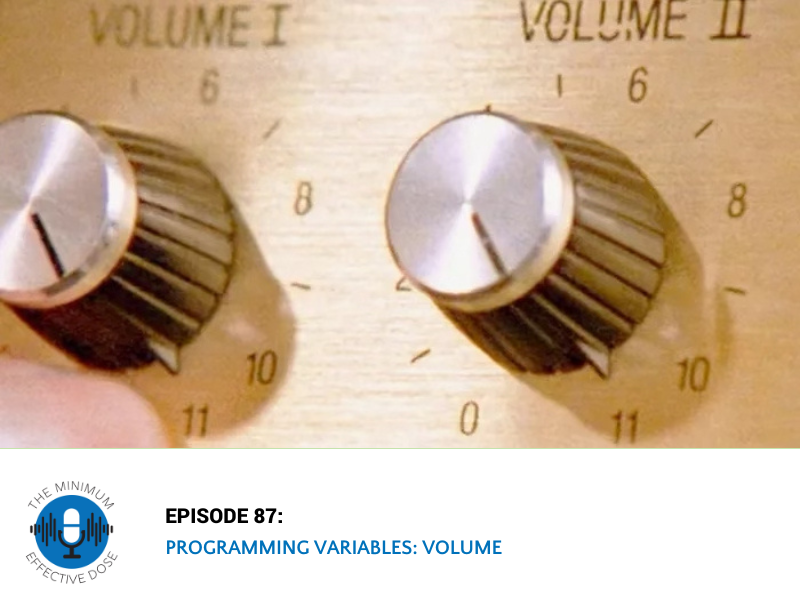 Programming Variables – Volume